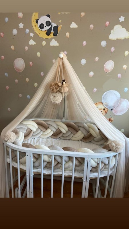 مفرش سرير طقم جدله - الوان محايده